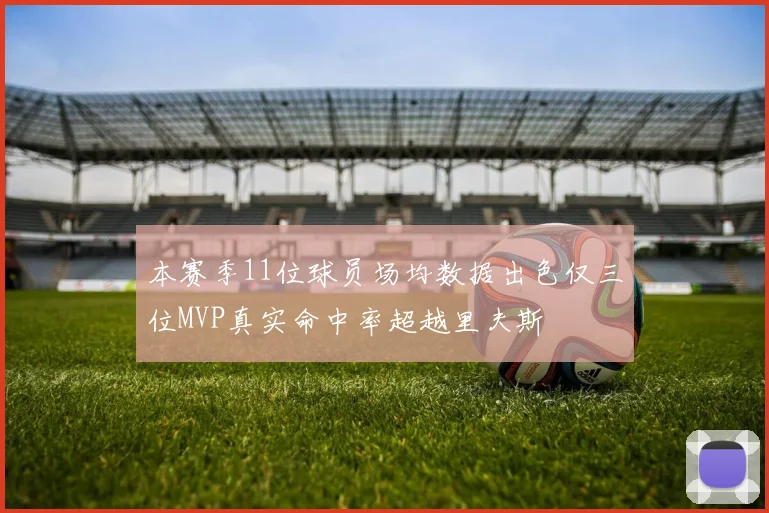 本赛季11位球员场均数据出色仅三位MVP真实命中率超越里夫斯